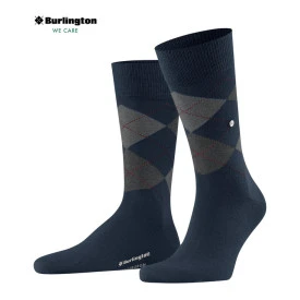Burlington Sokken Edinburgh | Grijs Blauw