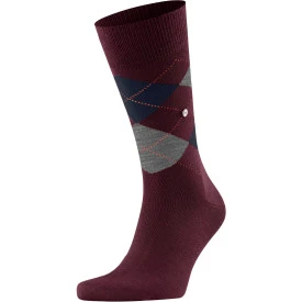 Burlington Sokken Edinburgh | Bordeaux Grey