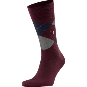 Burlington Sokken Edinburgh | Bordeaux Grey