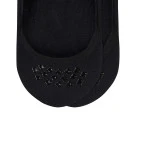 Burlington Footies Invisible Sock | Zwart | www.pietkoopmans.nl
