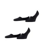 Burlington Footies Invisible Sock | Zwart | www.pietkoopmans.nl