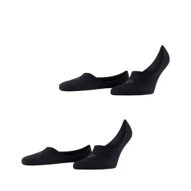Burlington Footies Invisible Sock | Zwart