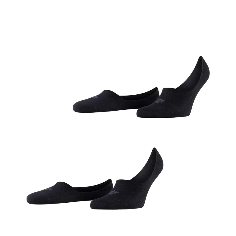 Burlington Footies Invisible Sock | Zwart | www.pietkoopmans.nl