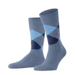 Burlington Sokken King | Lichtblauw Blauw | www.pietkoopmans.nl