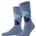 Burlington Sokken King | Lichtblauw Blauw | www.pietkoopmans.nl