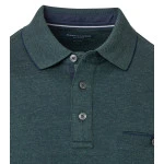 Casamoda Polo Lange Mouw | Donker Groen | www.pietkoopmans.nl