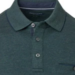 Casamoda Polo Lange Mouw | Donker Groen | www.pietkoopmans.nl