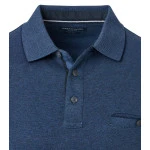 Casamoda Polo Lange Mouw | Jeans Blauw | www.pietkoopmans.nl