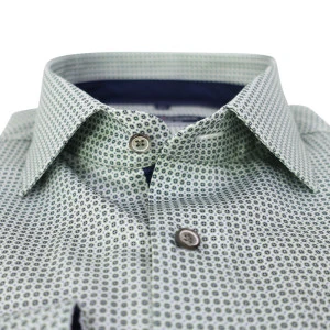 Casamoda Overhemd | Groene Print