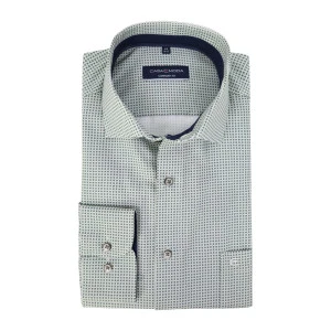 Casamoda Overhemd | Groene Print