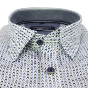 Casamoda Overhemd | Groen Raf Print