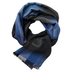 Casamoda Heren Sjaal | Blauw Zwart