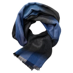 Casamoda Heren Sjaal | Blauw Zwart