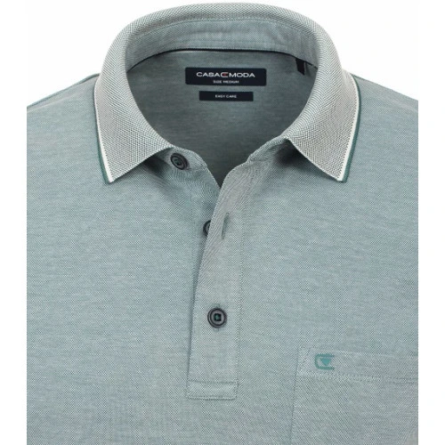 Casa Moda Polo Borstzak | Mint | www.pietkoopmans.nl