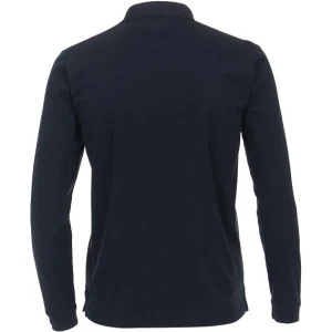 Casamoda Polo Lange Mouw | Marine