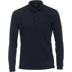 Casamoda Polo Lange Mouw | Marine