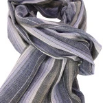 Casamoda Katoenen Shawl | Groen Blauw | www.pietkoopmans.nl