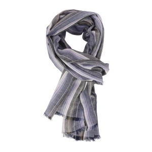Casamoda Katoenen Shawl | Groen Blauw