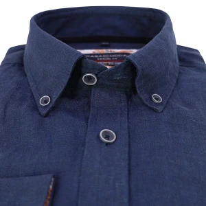 Casamoda Zomer Shirt | Linnen Marine