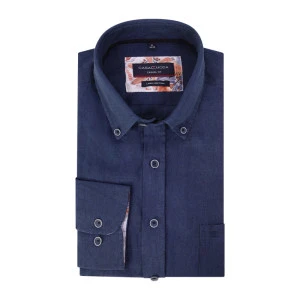 Casamoda Zomer Shirt | Linnen Marine