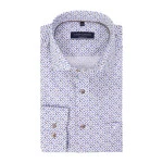 Casamoda Overhemd | Jeans Blauw Print | www.pietkoopmans.nl