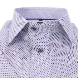 Casamoda Korte Mouw Shirt | Wit Met Print