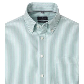 Casamoda Shirt | Groen Wit Gestreept