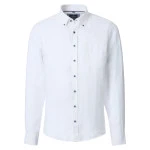 Casamoda Linnen Zomer Shirt | Wit | www.pietkoopmans.nl