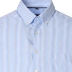 Casamoda Shirt | Lichtblauw Wit Gestreept | www.pietkoopmans.nl