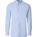 Casamoda Shirt | Lichtblauw Wit Gestreept | www.pietkoopmans.nl