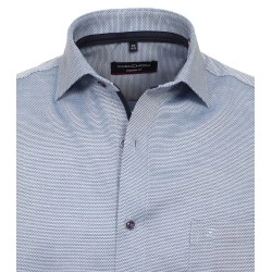 Casamoda Overhemd | Blauw Fijn Print