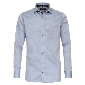 Casamoda Overhemd | Blauw Fijn Print