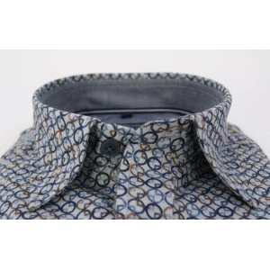 Casamoda Overhemd Softtouch | Ringen Blauw