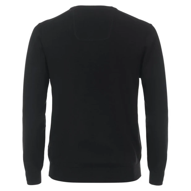 Casamoda Pullover Katoen | Zwart