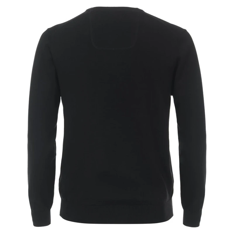 Casamoda Pullover Katoen | Zwart