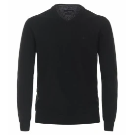 Casamoda Pullover Katoen | Zwart