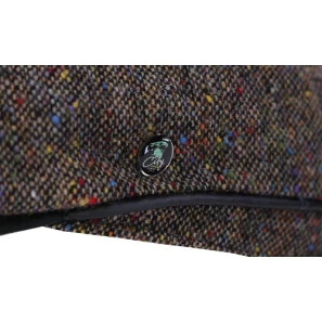City Sport Flat Cap Suede Klep | Multi Gerstekorrel