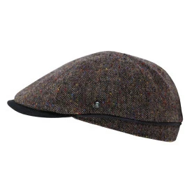 City Sport Flat Cap Suede Klep | Multi Gerstekorrel