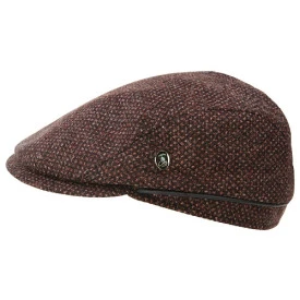 City Sport Flat Cap | Diep Rood Print