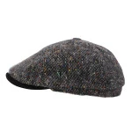 City Sport Flat Cap | Grijs Gerstekorrel | www.pietkoopmans.nl