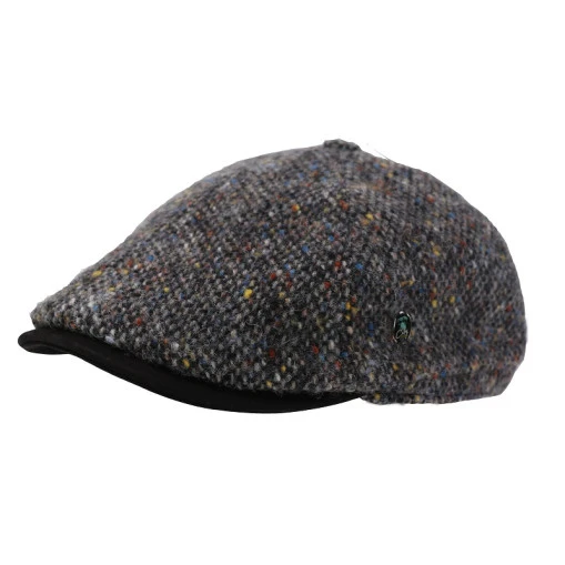 City Sport Flat Cap | Grijs Gerstekorrel | www.pietkoopmans.nl