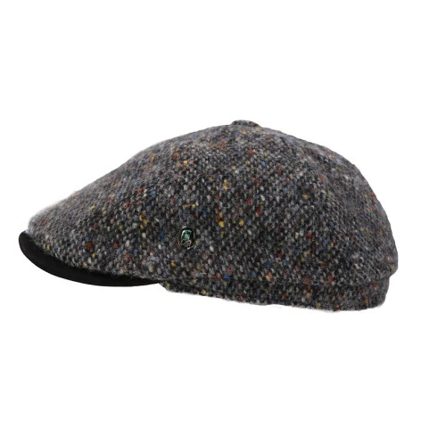 City Sport Flat Cap | Grijs Gerstekorrel | www.pietkoopmans.nl