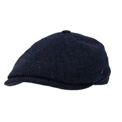 City Sport Flat Cap Cap | Marine Visgraat | www.pietkoopmans.nl