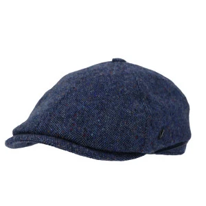 City Sport Flat Cap | Blauw Gerstekorrel