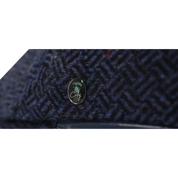 City Sport Flat Cap | Marine Print | www.pietkoopmans.nl