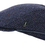 City Sport Flat Cap | Marine Print | www.pietkoopmans.nl