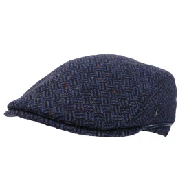 City Sport Flat Cap | Marine Print