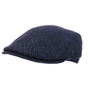 City Sport Flat Cap | Marine Print