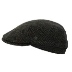 City Sport Flat Cap | Groen  Print | www.pietkoopmans.nl