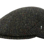 City Sport Flat Cap | Groen  Print | www.pietkoopmans.nl